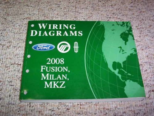 2008 mercury milan electrical wiring diagram manual i4 premier v6 4cyl 2.3l 3.0l