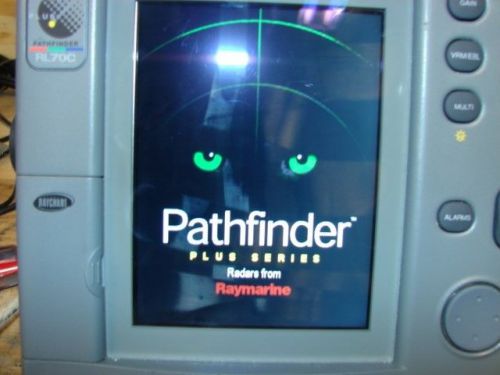 Raymarine rl70c pathfinder plus color radar/gps/chartplotter