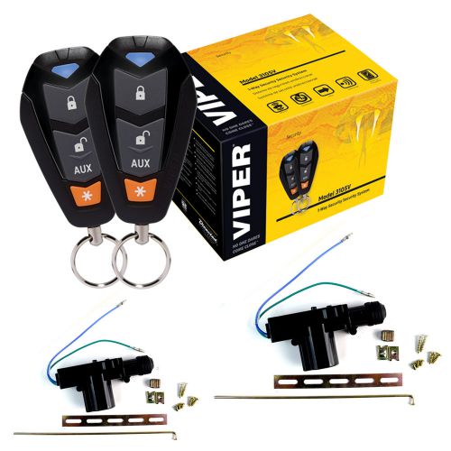 Viper 3105v  2 door locks 1-way security car security system and keyless entry
