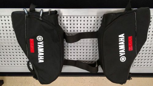 Yamaha late model snowmobile universal saddle bags- no reserve