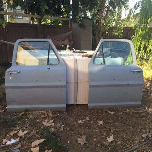 1969 ford f250 doors (complete)