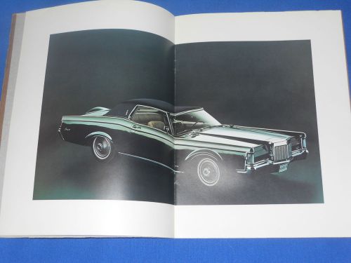 1968 lincoln dealership mark iii sales brochure catalog