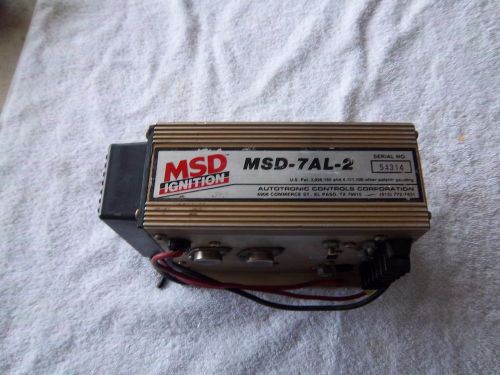 Used msd 7al-2 ignition box