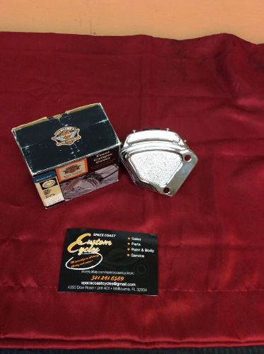 Harley davidson chrome right front clipper cover dress up dyna #lt1