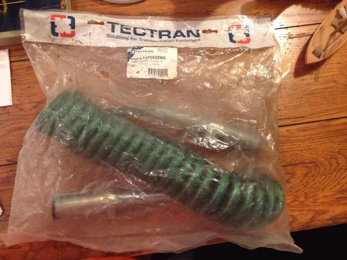 Tectran 7atg522mg 15ft 7 pin powercoil abs duty coiled semi trailer cable -green