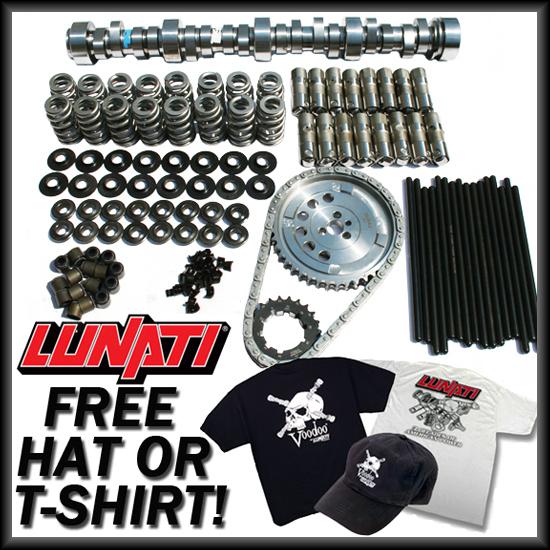 Lunati gm ls ls1-ls2-ls6 278/278 voodoo turbo roller camshaft cam complete kit