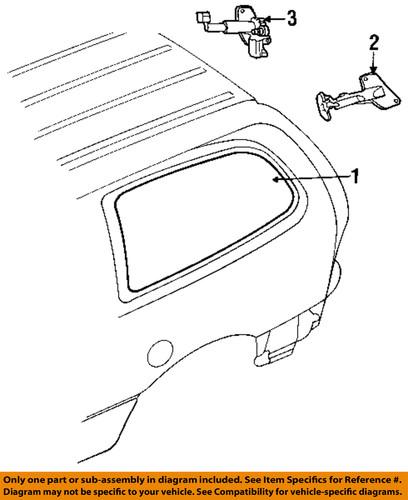 Mopar oem 4717607ac side panel-actuator