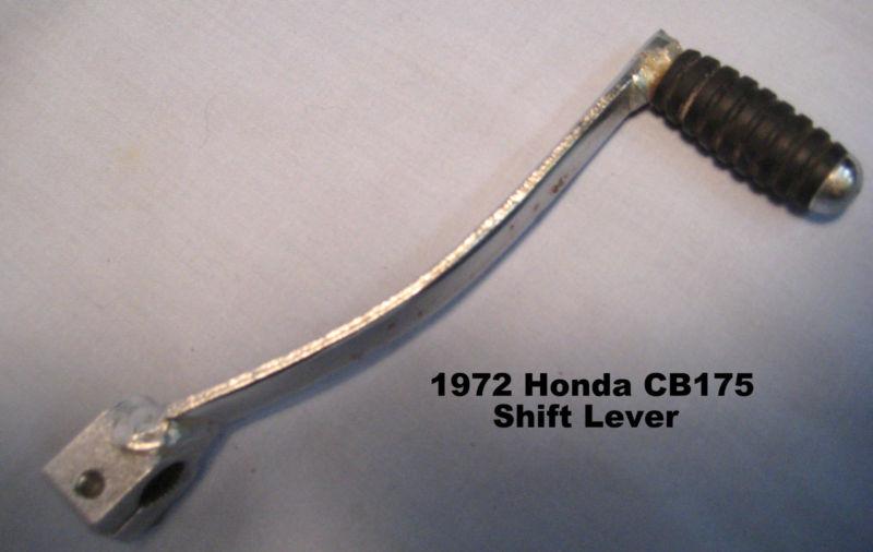 1972 honda cb175 shift lever-complete