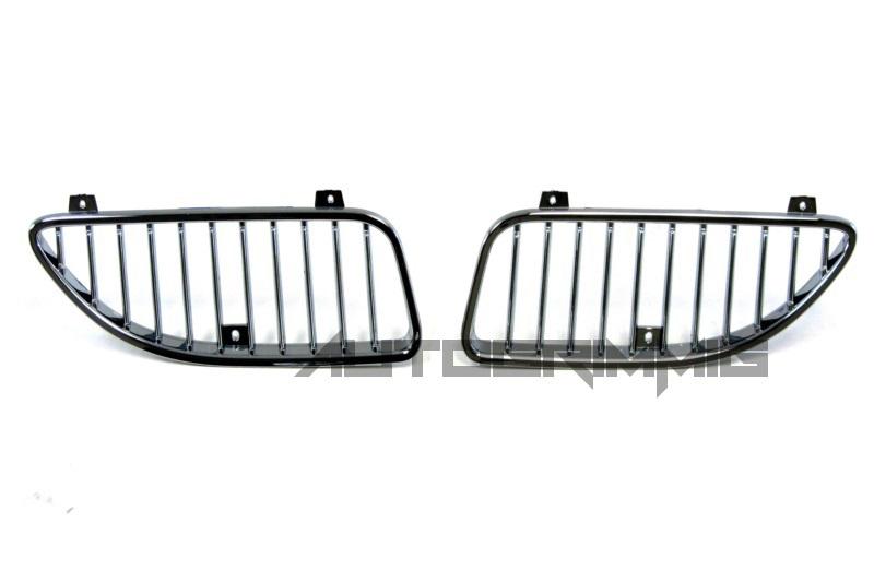 Chrome vertical front grille for pontiac 99-05 grand am 00 01 02 03 04 grill oem
