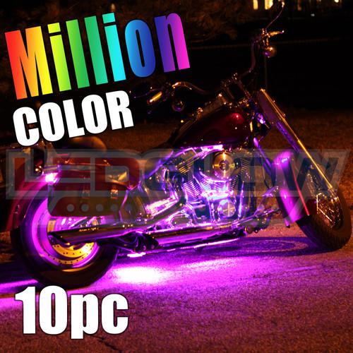 102 million color smd leds for motorcycle accent lighting lights kit