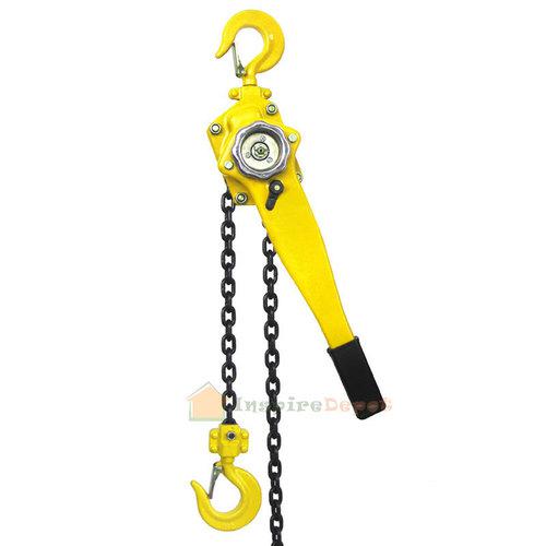 3/4 ton hoist ratchet type puller 10ft/120in chain lifter lever block chain new 
