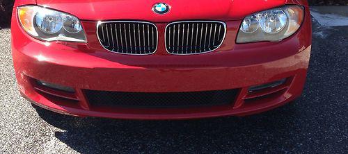 Bmw 128i front bumper with foglights