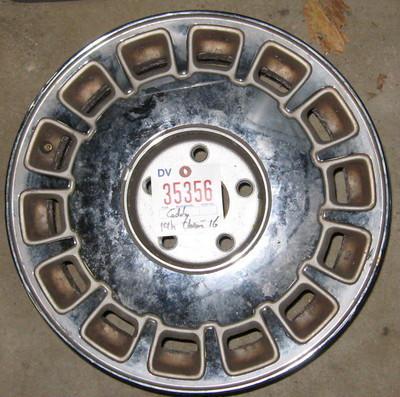 Deville 96-99 alloy wheel/rim used 1996 1997 1998 1999 chrome opt ph2 35356