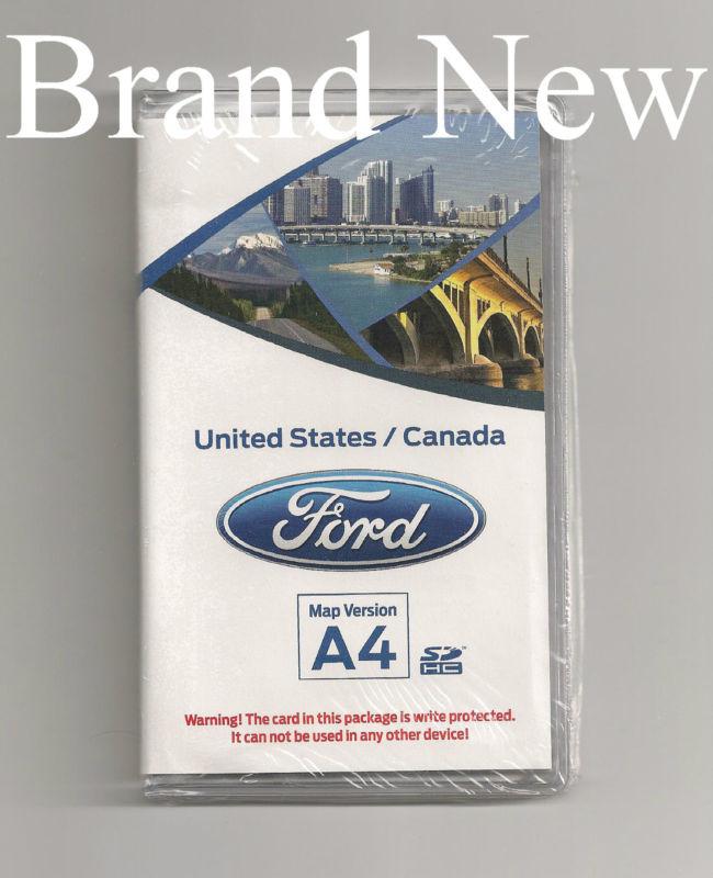 Latest a4 update 2012 2013 ford focus & lincoln mkx gps navigation sd card map