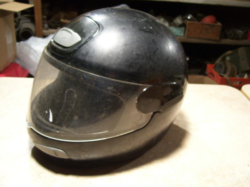 Vintage dot nolan motorcycle snowmobile full face helmet size small