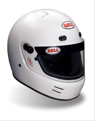 Bell racing m.4 helmet 2022048 medium white snell sa2010