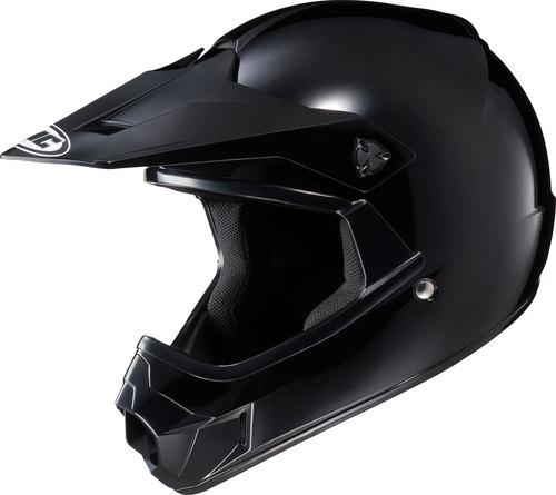 Hjc cl-xy solid youth helmet gloss black small