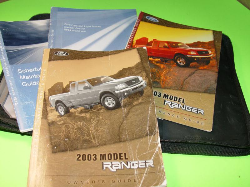 2003 ford ranger pickup owners manual used xlt sport edge fx4 4x4 4x2