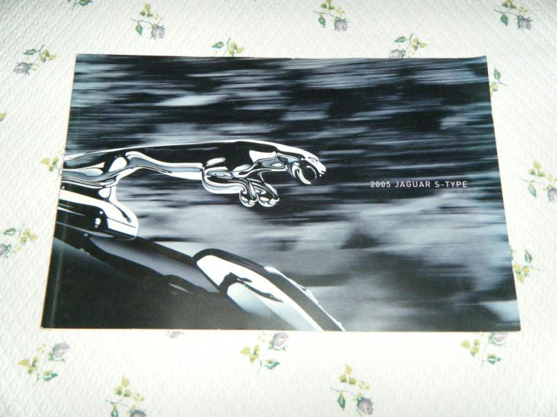 2005 jaguar s-type sales brochure - free shipping