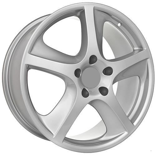 20" inch porsche cayenne s gts turbo silver wheels rims