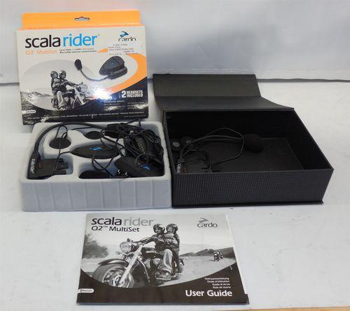 Single scala rider q2 multiset bluetooth cellphone mp3 headset