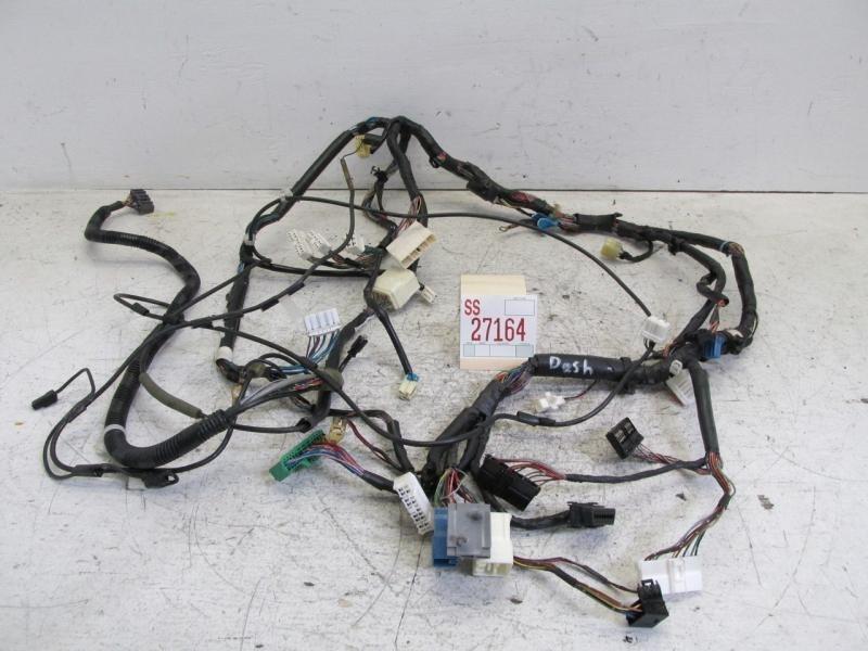 98-00 mazda 626 es-v6 dash dashboard wire wiring harness cable connector plug 