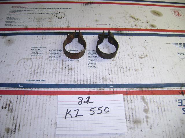 Kawasaki kz 550  exhaust clamps