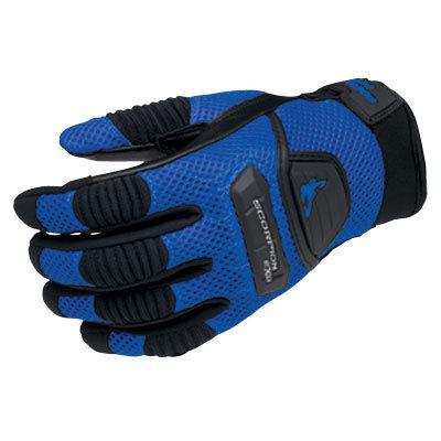 Scorpion coolhand textile street gloves blue sm