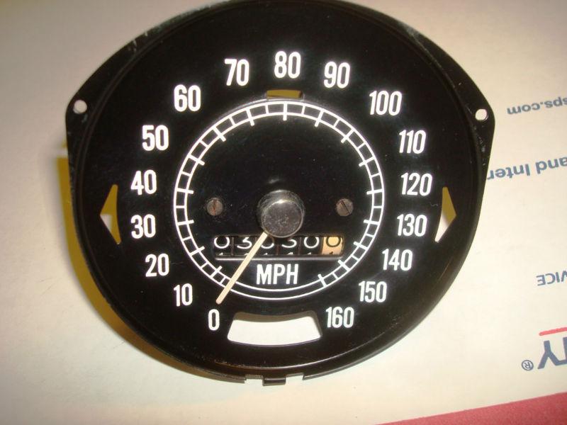 1969 firebird 160 mph speedometer formula speedo 69-72 gto lemans grand prix 70