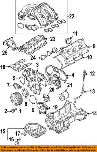 Nissan oem 13570za000 engine-access cover