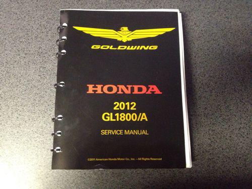 2012 honda gold wing service manual