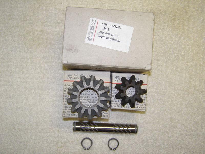 Vw 020 differential spider gear set pinion rebuild kit mk1 mk2 mk3 020-498-081-a