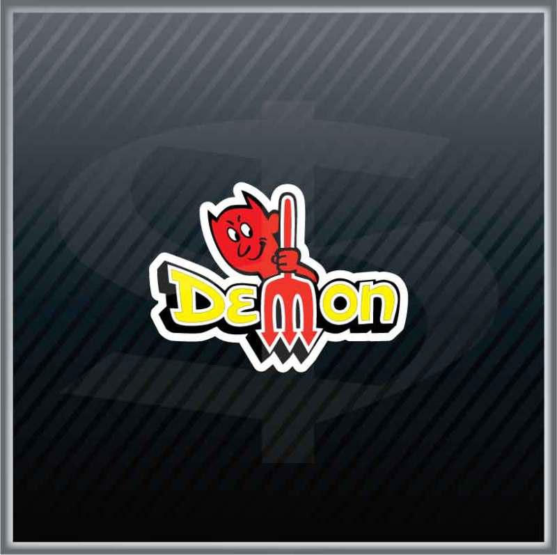 Dodge demon racing roadster car truck sticker