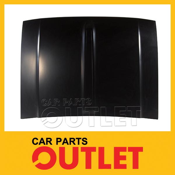 1979-1983 toyota pickup rn30 2wd hood panel primered black steel replacement new