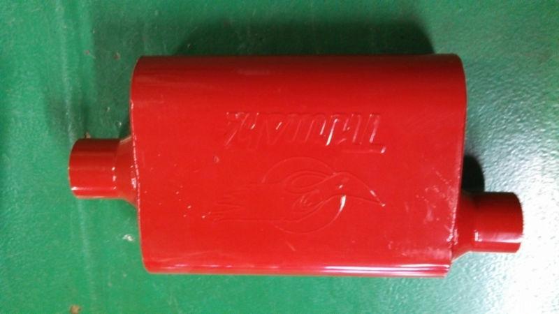 Thrush exhaust muffler #17656 red