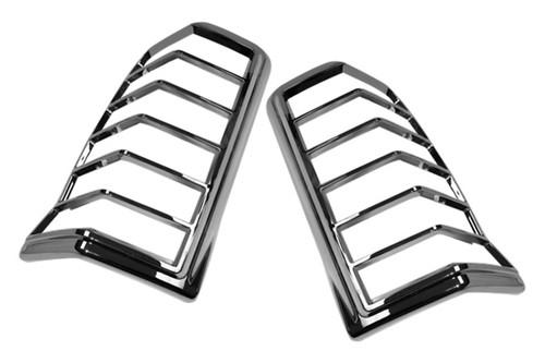 Ses trims ti-tl-114 cadillac escalade taillight bezels covers chrome ring trim