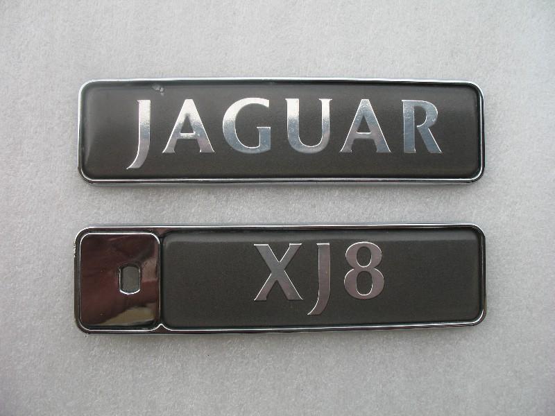 Sell 1998 JAGUAR XJ 8 XJ8 REAR EMBLEM LOGO DECAL BADGE SYMBOL SIGN SET