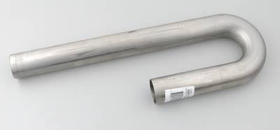 Hooker mandrel bend tubing 1.75" od 180 deg j-bend stainless steel 32551hkr