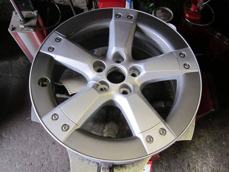 04 05 06 lexus rx330 wheel alloy 18x7 5 spoke painted w/dark grey surroud