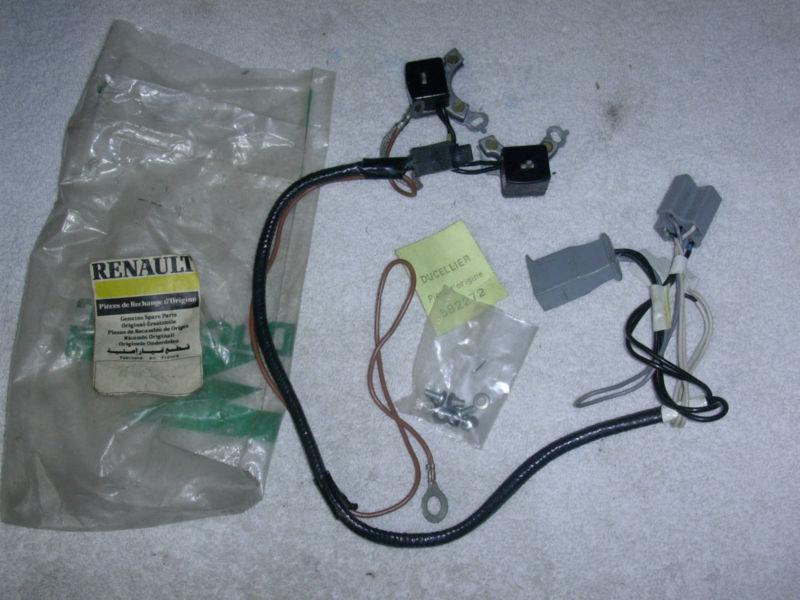 Amc renault distributor or alternator wiring harness nos