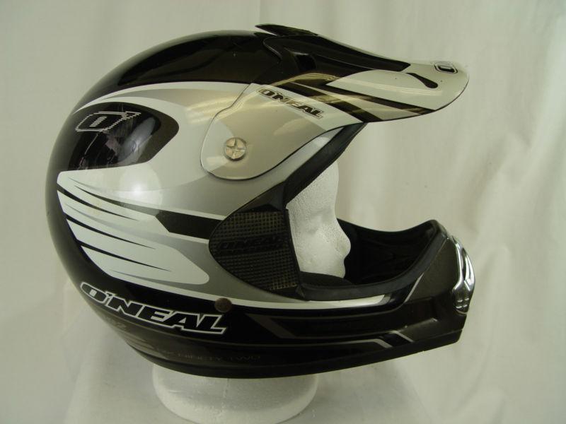 Men's o'neal racing motorcycle large wf-692 snell 2000 approved dot helmet