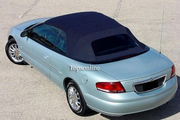 Sebring convertible top & defroster glass window 2001-2006 haartz cloth warranty