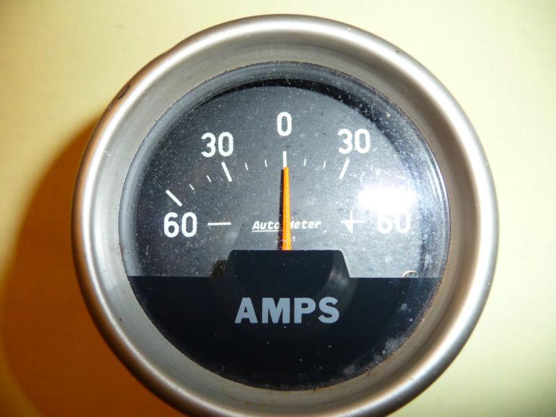 Autometer  2 5/8" amp gauge used