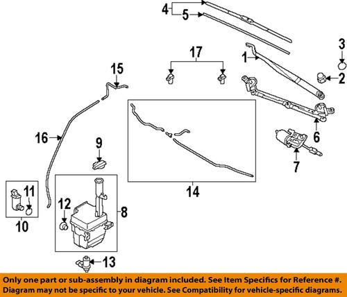 Hyundai oem 986233s000 wiper & washer-windshield-reservoir cap