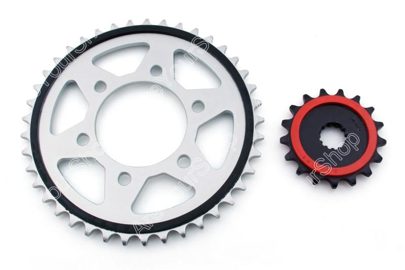 Front & rear sprocket for kawasaki z1000 1000 2003-2006 16t 41t 525