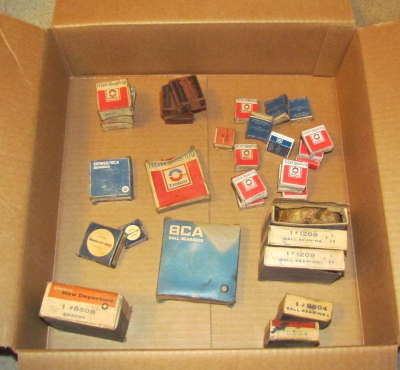 Vintage nos gm delco new depature axle transmission wheel bearing lot