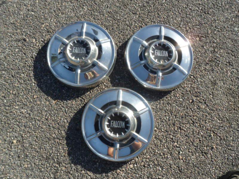 1964-65 ford falcon dog dish hub caps