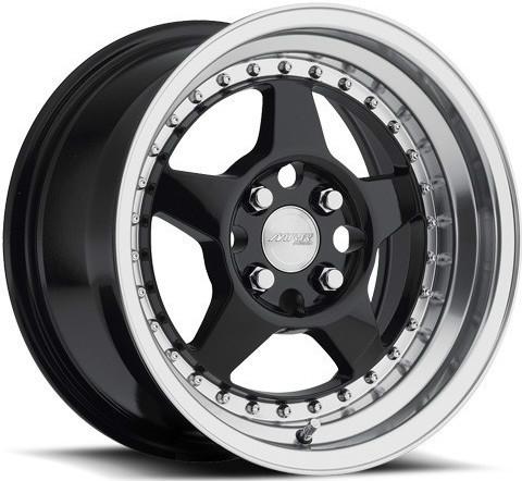 15" mrr ff5 wheels set for acura integra dc5 honda civic si eg6 ek9 4 x 100