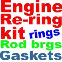 Engine re-ring rebuild kit ford 272, 292, 1955 -1964 with .002 rod bearings