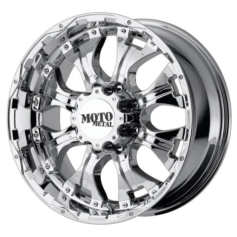 18x9 moto metal mo959 chrome wheel/rim(s) 6x139.7 6-139.7 6x5.5 18-9